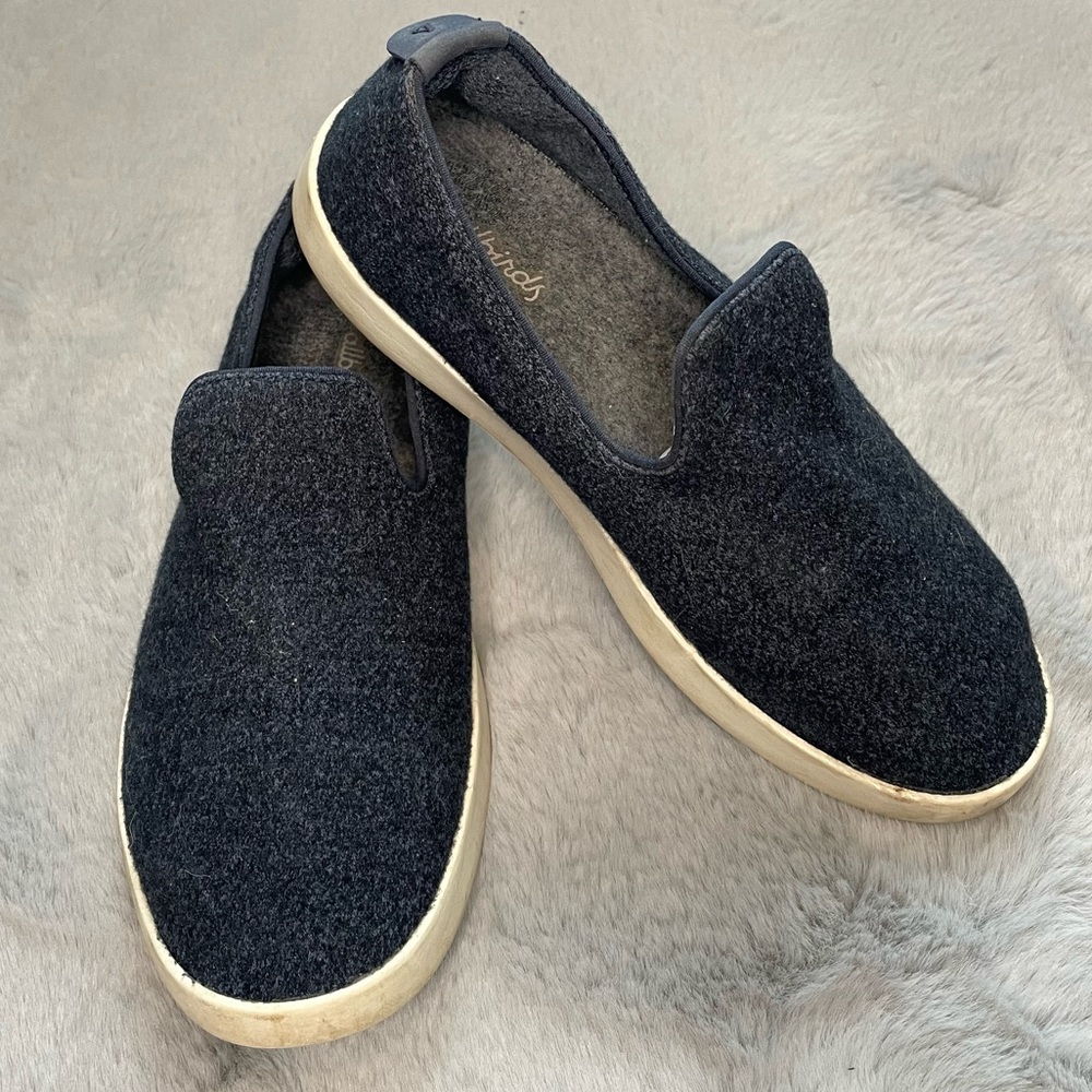Allbirds Wool Loungers Navy Blue Size 8 - Picture 3 of 8
